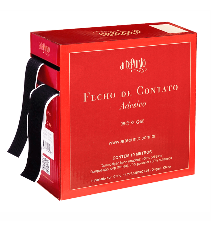 FECHO DE CONTATO  ADESIVO (VELCRO)